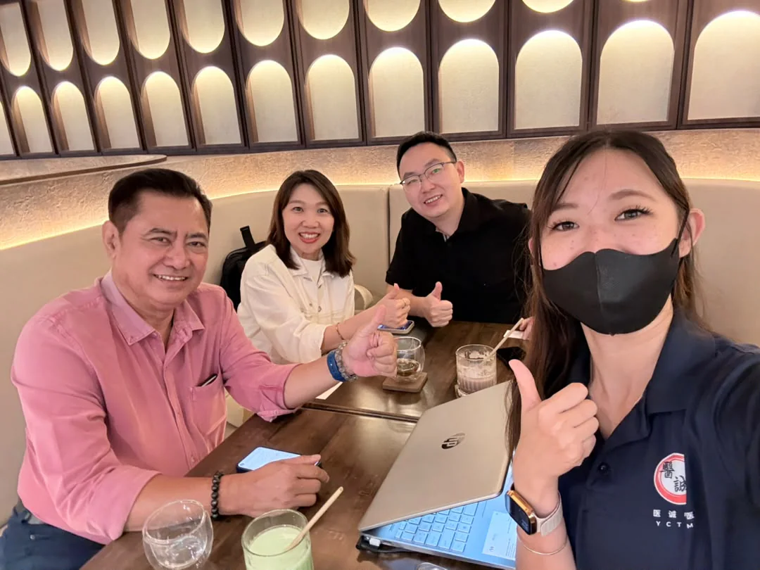YC TCM and OneWorks Assistance teams discussing creative healthcare packages